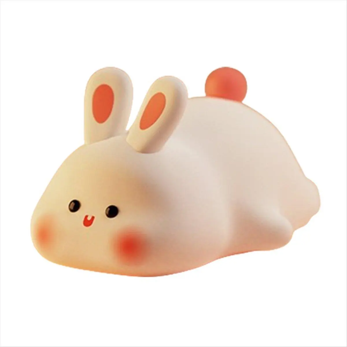 Rabbit Night Light,Cute Silicone Lamp, Dimmable Light Up Bunny, Night Lamp,Rechargeable Bunny Nightlight, Bedside Lamp