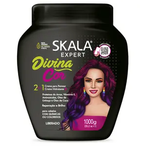 Skala Divina Cor Increase Hair Resistance - Deeply Treats Damaged Hair, Leaves it Soft and Shine