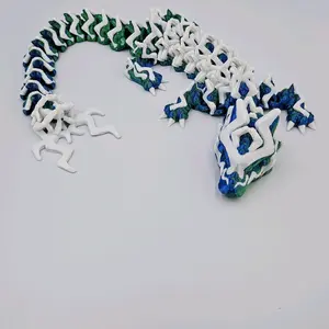 Storm Dragon Collectible Figurine - Articulating Joints