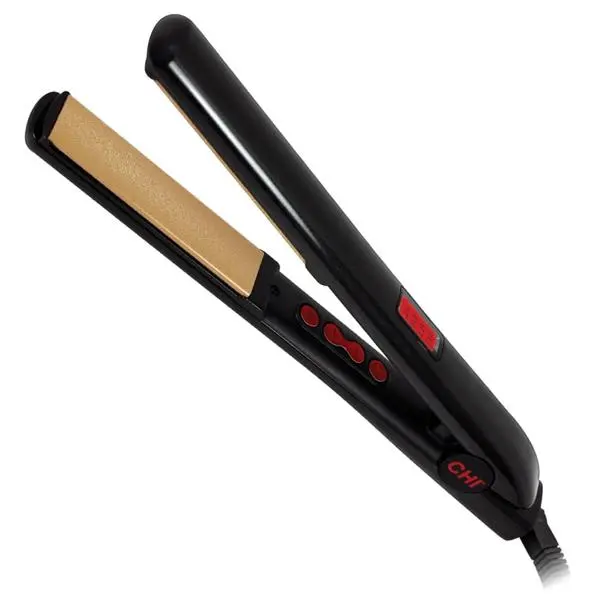 CHI G2 Titanium-Infused Ceramic 1" Flat Iron Hair Straightener - Digital Temperature Control, Color-Coded Heat Settings for All Hair Types, Fast Heat-Up, Smooth Frizz-Free Finish