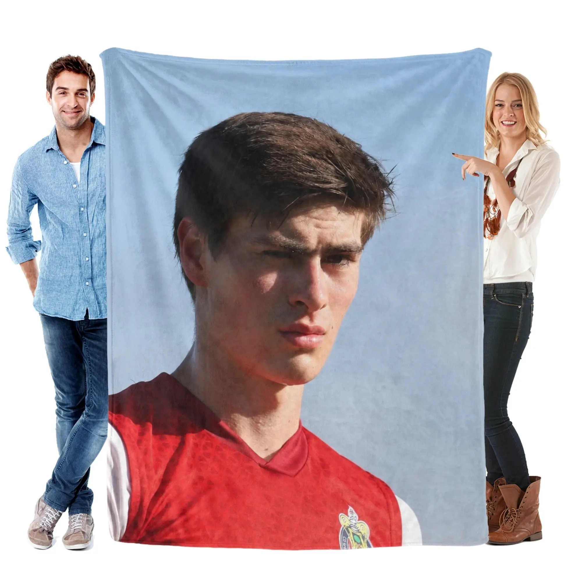 Armando Gonzalez Flannel Blanket Sunlit Sky Portrait Fleece Blanket Mexico Soft Cozy Plush Bed Blanket For Couch Sofa Bedroom Decor Vibrant Aesthetic Gift For Adults Fans