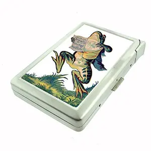 Jumping Frog Metal Case with Built in Lighter
