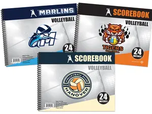 Custom Volleyball Scorebook