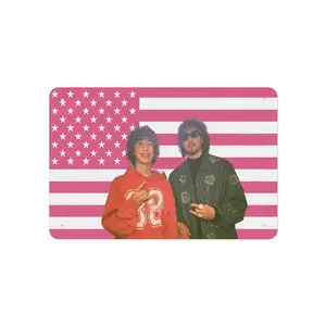 Nelson Neumann Printed Metal Painting for Garage, Home, Cafe, Bar, Bathroom Wall Decoration Premium Sign 8x12 In