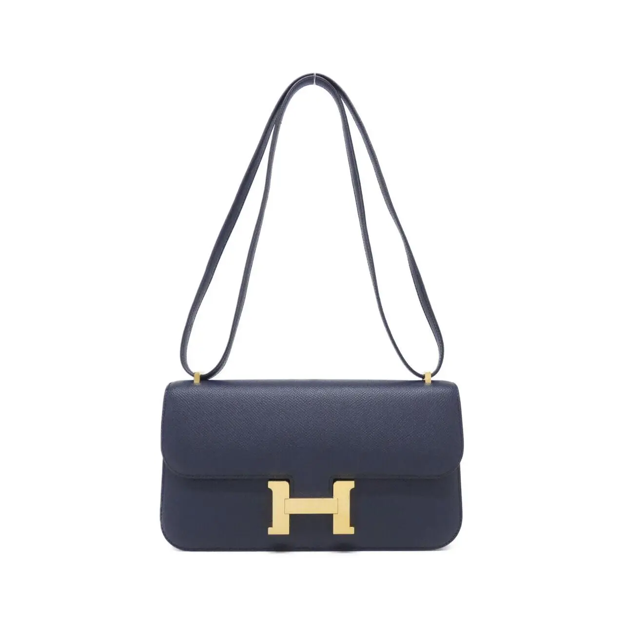 Pre-owned HERMÈS Calfskin Shoulder Bags Hermes Constance Elan leather shoulder bag