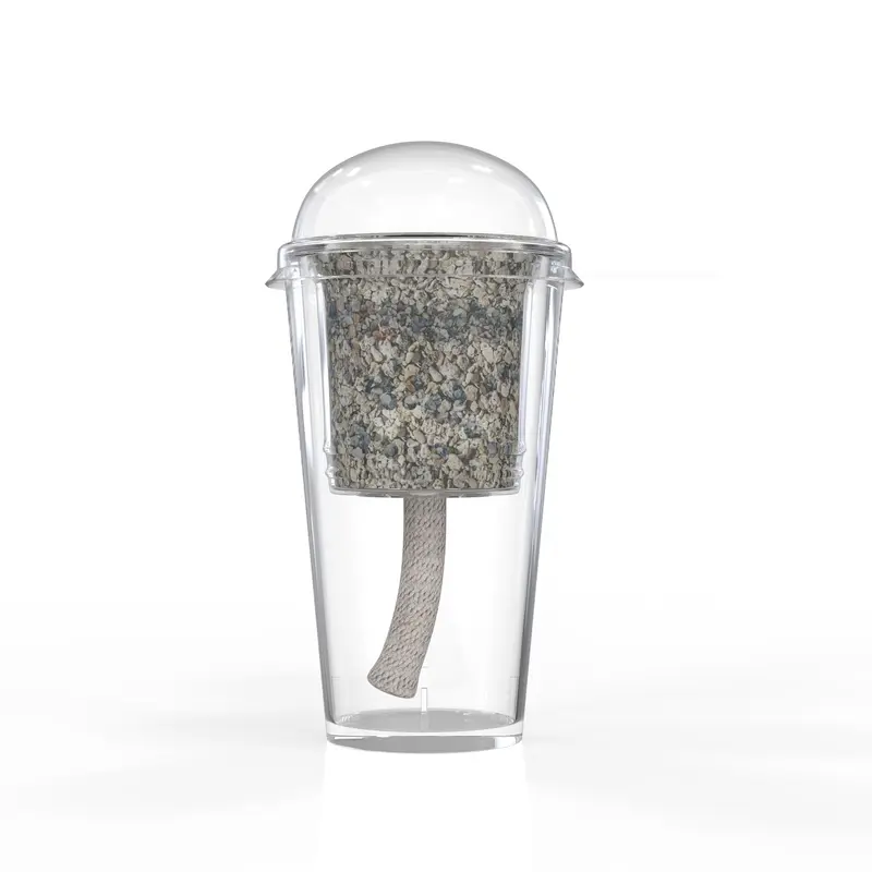 Corm Cup Starter Kit, corm cup with dome & premium stratum/perlite mix