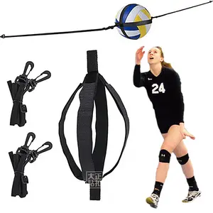 Elastic jump touch high volleyball spike trainer adjustable volleyball training aids