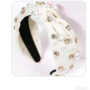 12 pcs Headband with Elegant Pearls and Sparkling Rhinestones for Stylish Hair Accessories Minimalist Multicolor Hoops headbands women