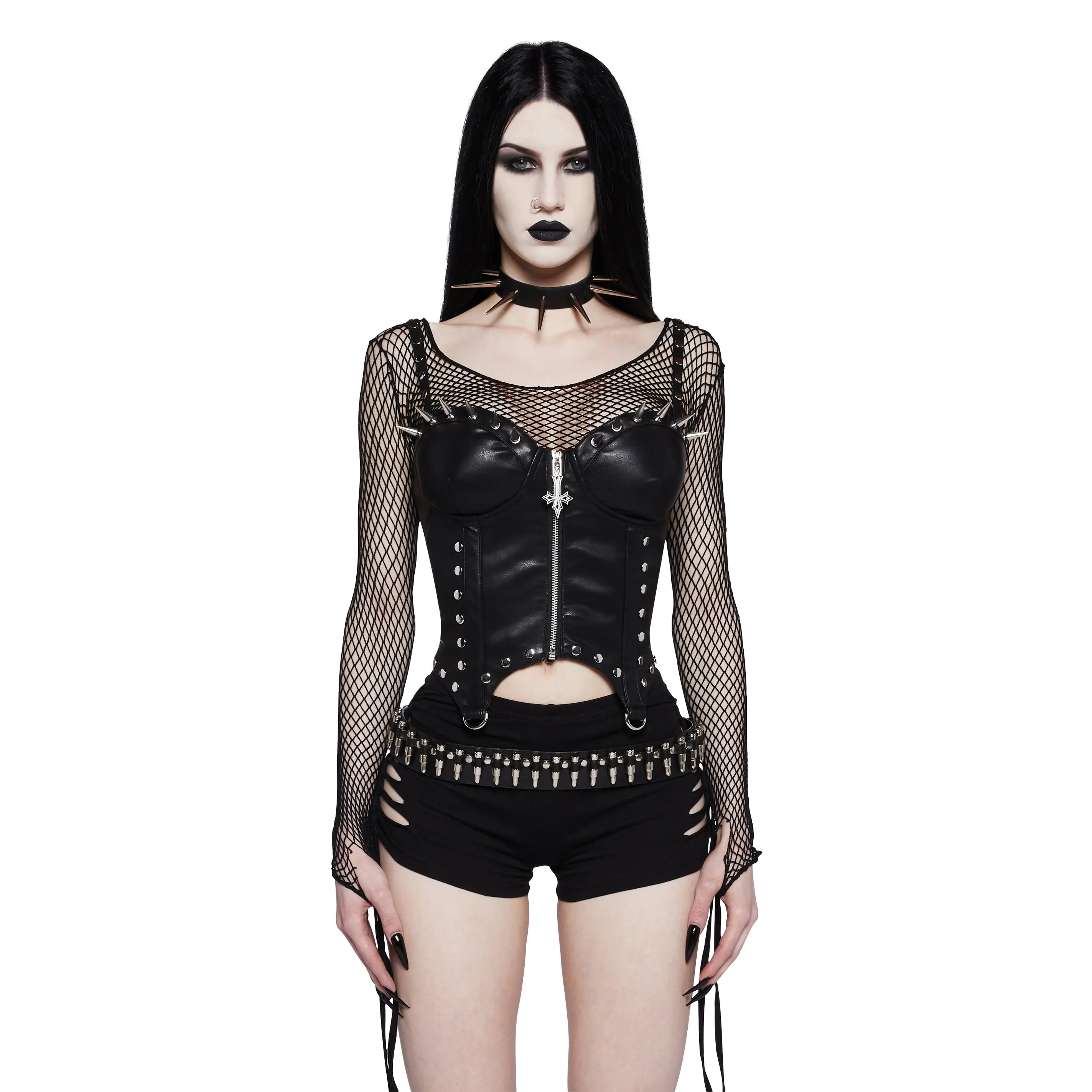 On The Haunt Corset Top