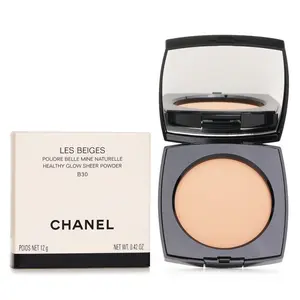 Chanel Les Beiges Healthy Glow Sheer Powder - # B30 Brush Plant Chanel Les Beiges Healthy Glow Sheer Powder - # B30 Brush Plant