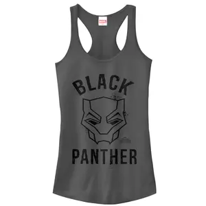 Juniors Womens Marvel Black Panther 2018 Classic Racerback Tank Top