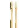 Oris 2-Pack Sustainable Bamboo Toothbrushes - Good Toothbrushes for Sensitive Teeth & Gums, 100% Plant-Based Oral Care with Ultra-Soft Eco-Friendly Nano & Medium-Firm Bristles