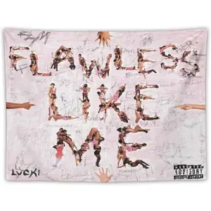 Tapestry Luckis Tapestry Rappers Tapestries flag, Wall Hanging, College Room Hostel Decorations Bedroom Living Room Dorm Decor