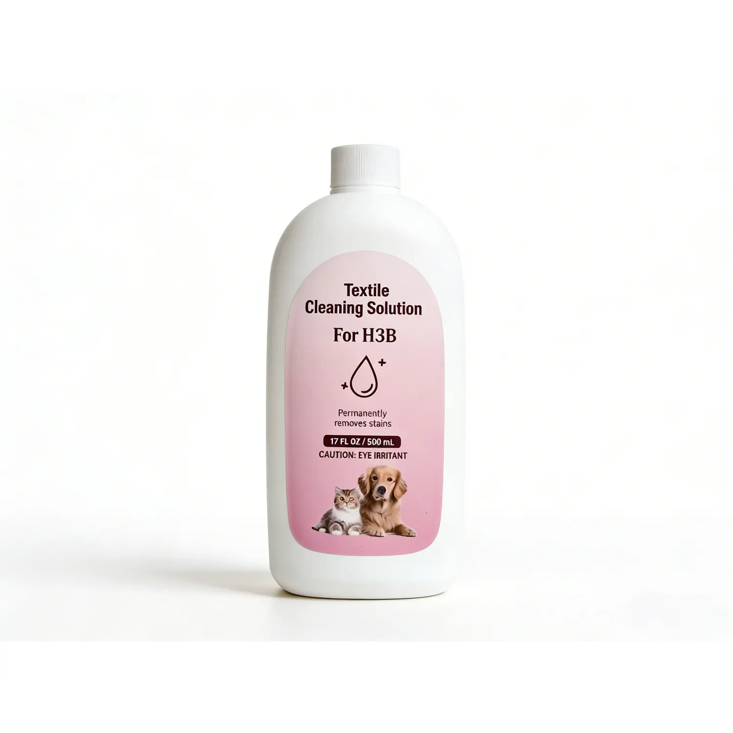 H3B Summerwins Spot & Stain Liquid Cleaner (17oz/500ml) - Household Accessory for Portable Carpet Cleaners