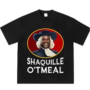 Golf Gift T-Shirt For Men And Women Shaquille Oatmeal  Funny Meme T Shirt Streetwear Unisex Humor