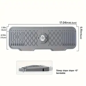 Non-Slip Silicone Self-Draining Board