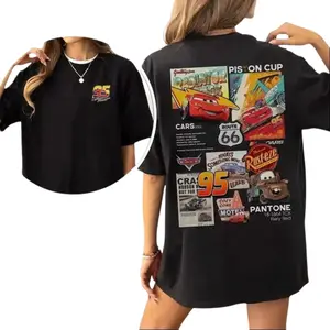 Lightning Mcqueen Piston Cup Classic T-shirt, Unisex, Car Shirt Cotton Top Vintage Graphic 90s Shirt, Sweater, Hoodie, Cotton T-Shirt