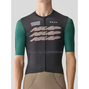 Cycling Jersey for Men short Sleeve Pro Team MTB Road Bike Clothing Breathable Bicycle Shirts 2025 Mountain Bicycle Clothing