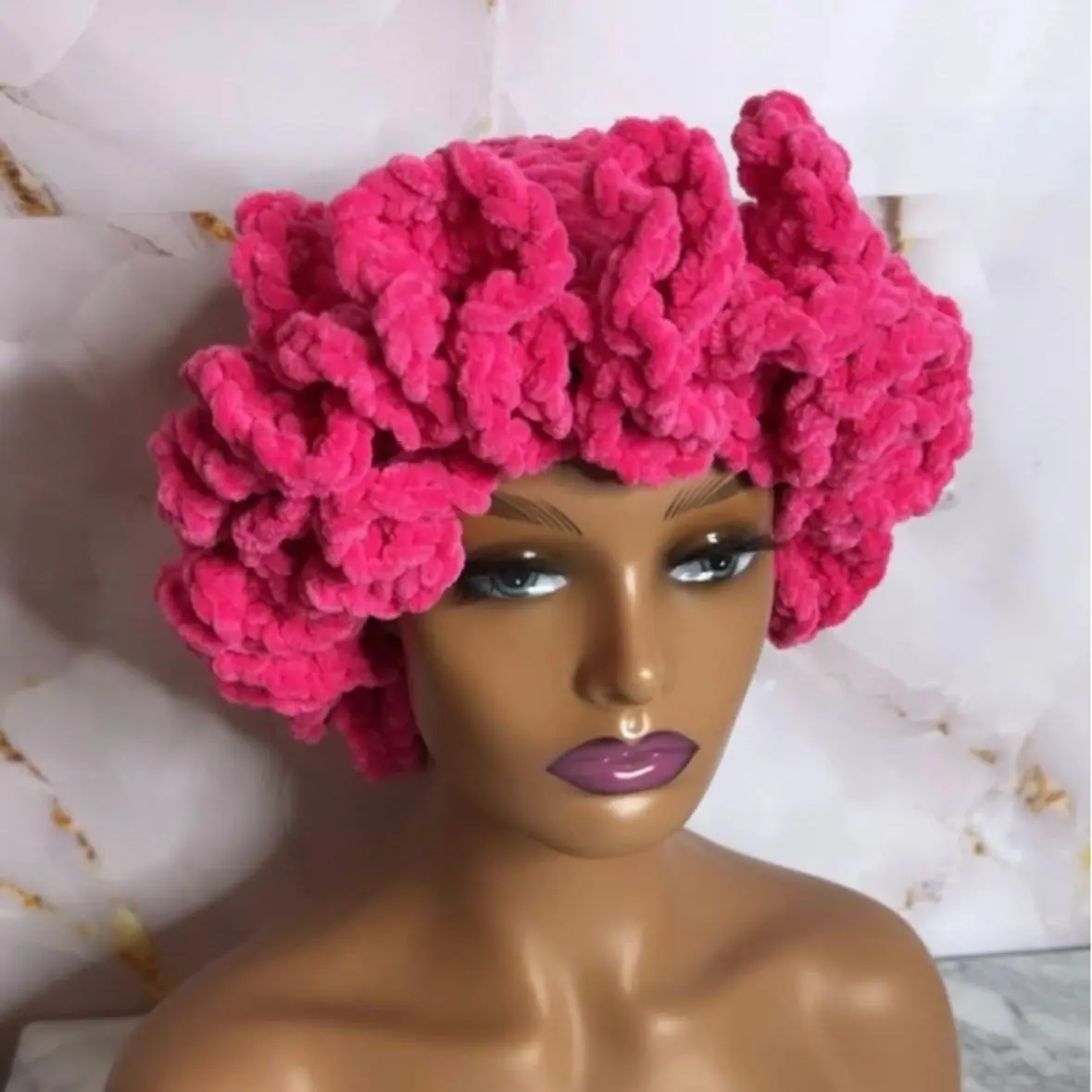 Adult Ruffle Crochet Hat Adult Ruffle Crochet Hat