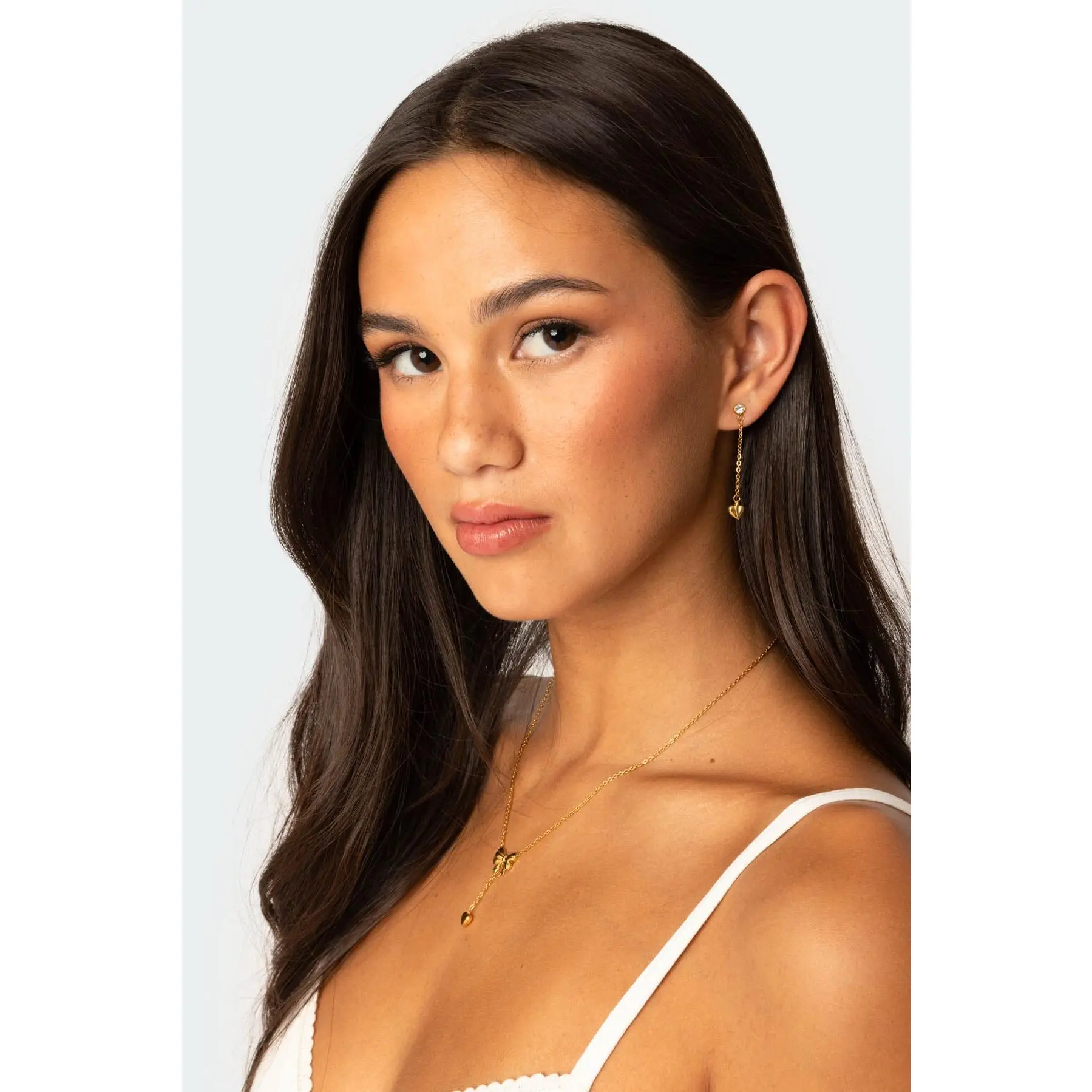 Dangley Heart Earrings