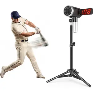 Upgrade Baseball Radar  with Tripod,LED + LCD Dual Display, Accuracy Speed Radar  for Pitching & Swing, Handheld or Hand Free Multi- Speed Radar  Equipment for  Players