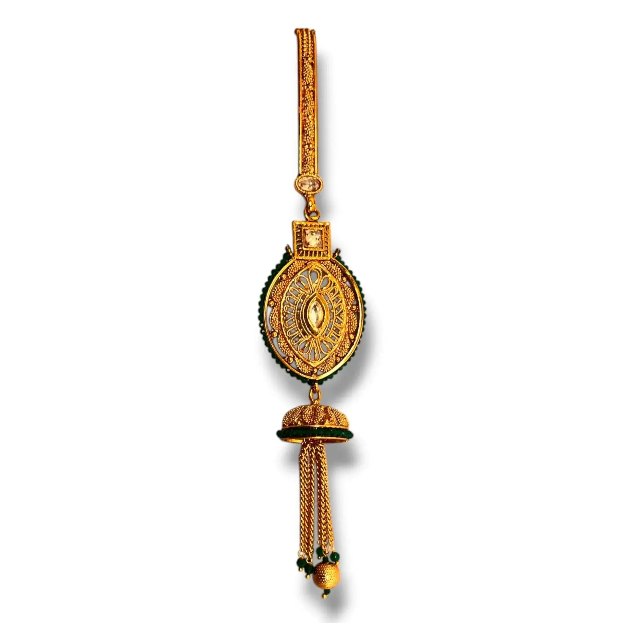 Antique Gold-Plated Indian Kamarbandh | Classic Bollywood Waist Chain | Wedding, Festival Elegance | Cherished Gift for Her