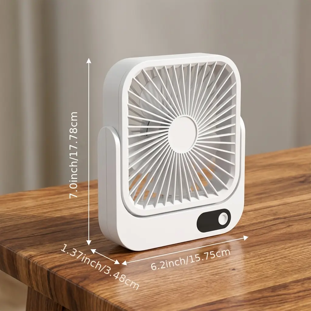 Cruise Ship Approved Magnetic Fan 5000 Mah Rechargeable & Plug-In, 3-Speed Adjustable, Quiet Operation, 5-12 Hour Battery Life, Travel & Cruise Essentials 2026