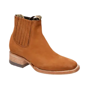 Botines Charros para Mujer Color Chestnut – Mexican Boots