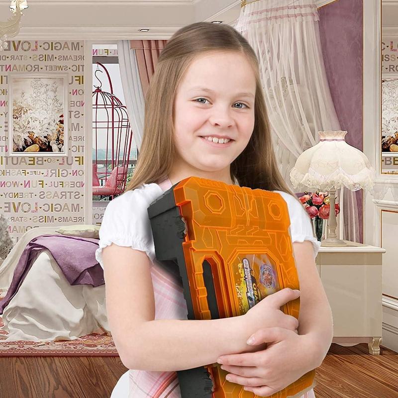 Bey Battling Top Burst Launcher Grip Toy Storage Box CaseGyros Spinning Top Set with 3 Launchers, Combat Gyro Setfor Kids Gift virginia  beyblade