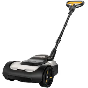 DOVAMAN 9'' Cordless Lawn Mower w/6000RPM Brushless Motor, Lightweight Compact Lawn Mower w/3-Position Height Adjustment, Safe Tilt 10°–75°, Ideal for Small Yards & Tight Spaces,#Summervibes