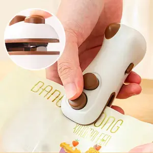 [Holiday Haul] Mini snack bag sealing machine,2 in 1 heat USB rechargeable snack bag selaer,plastic Electric