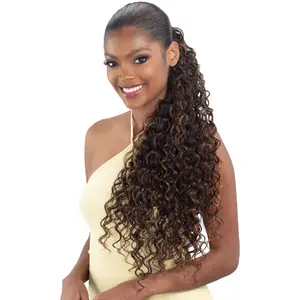 Shake N Go Organique Pony Pro Secret Pocket Ponytail - SPANISH CURL 26"