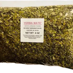 Organic Yerba Mate Tea 4oz Herbal Beverage