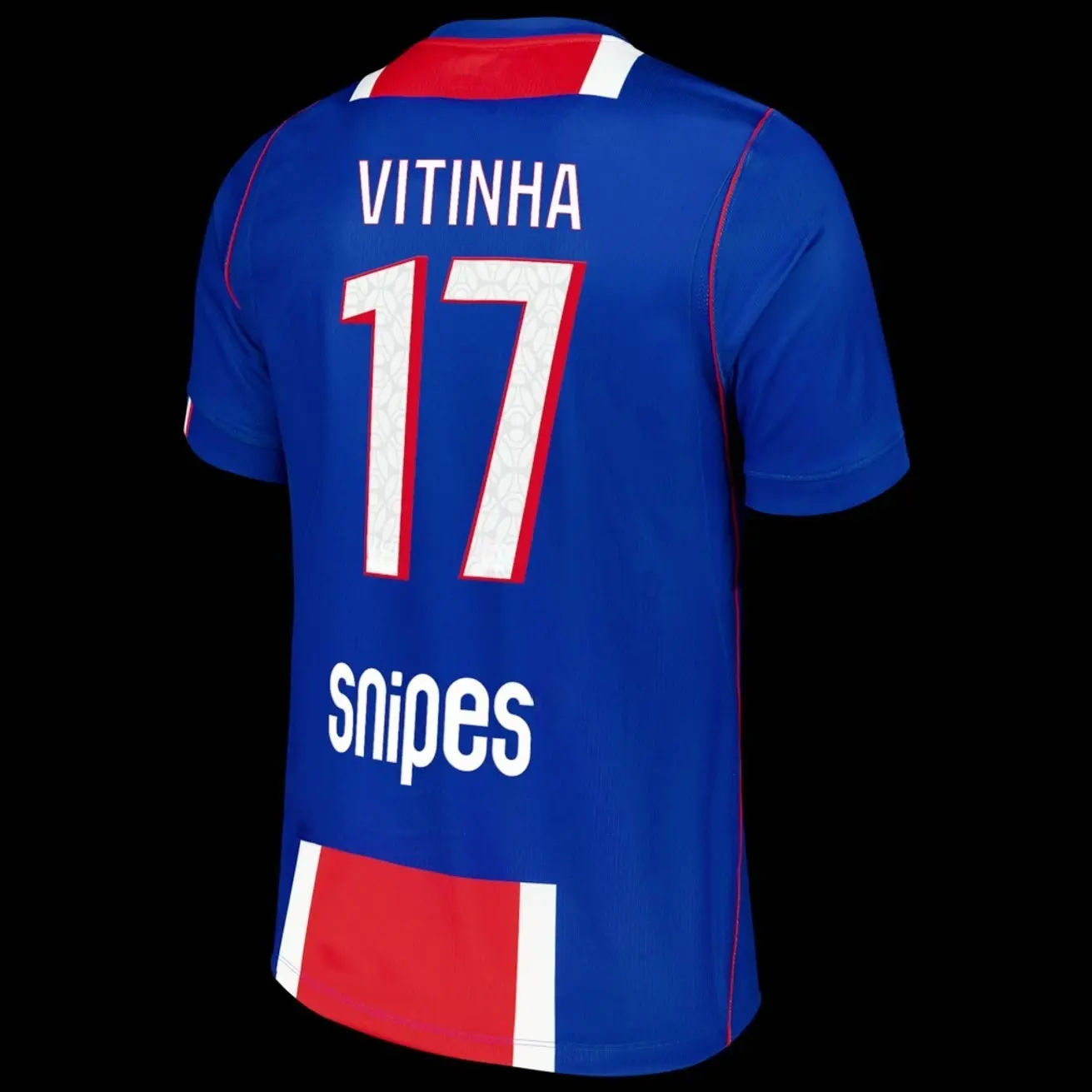 Unisex Soccer Mens Athletic Short Sleeve Football Shirt Sports Fan Training Top Breathable Lightweight Casual Streetwear Vitinha 2026/27 Away Replica Jersey