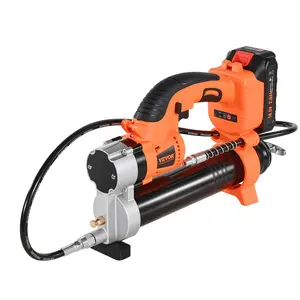 VEVOR Cordless Grease Gun, 8000 PSI Max Pressure, 20V Electric Grease Gun with 2.0 Ah Battery & LED Light, 30-inch Long Hose & Carrying Case, Variable Speed Triggers, Vehicles or Machines Greasing