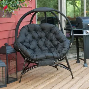 Flowerhouse Cozy Ball Chair - Overland Black