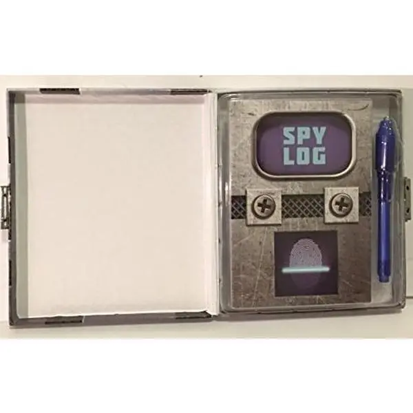 USED Book - Top Secret For Your Eyes Only Spy Log In Lockbox with UV Spy Pen and Keys by Kristen Pauline (Unknown)