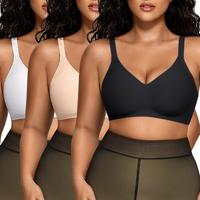 3PCS--Black+Skin+White