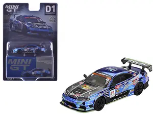 Nissan Silvia (S15) D-MAX RHD #46 "D-MAX Racing" "D1 Grand Prix" (2023) Limited Edition 1/64 Diecast Model Car by Mini GT