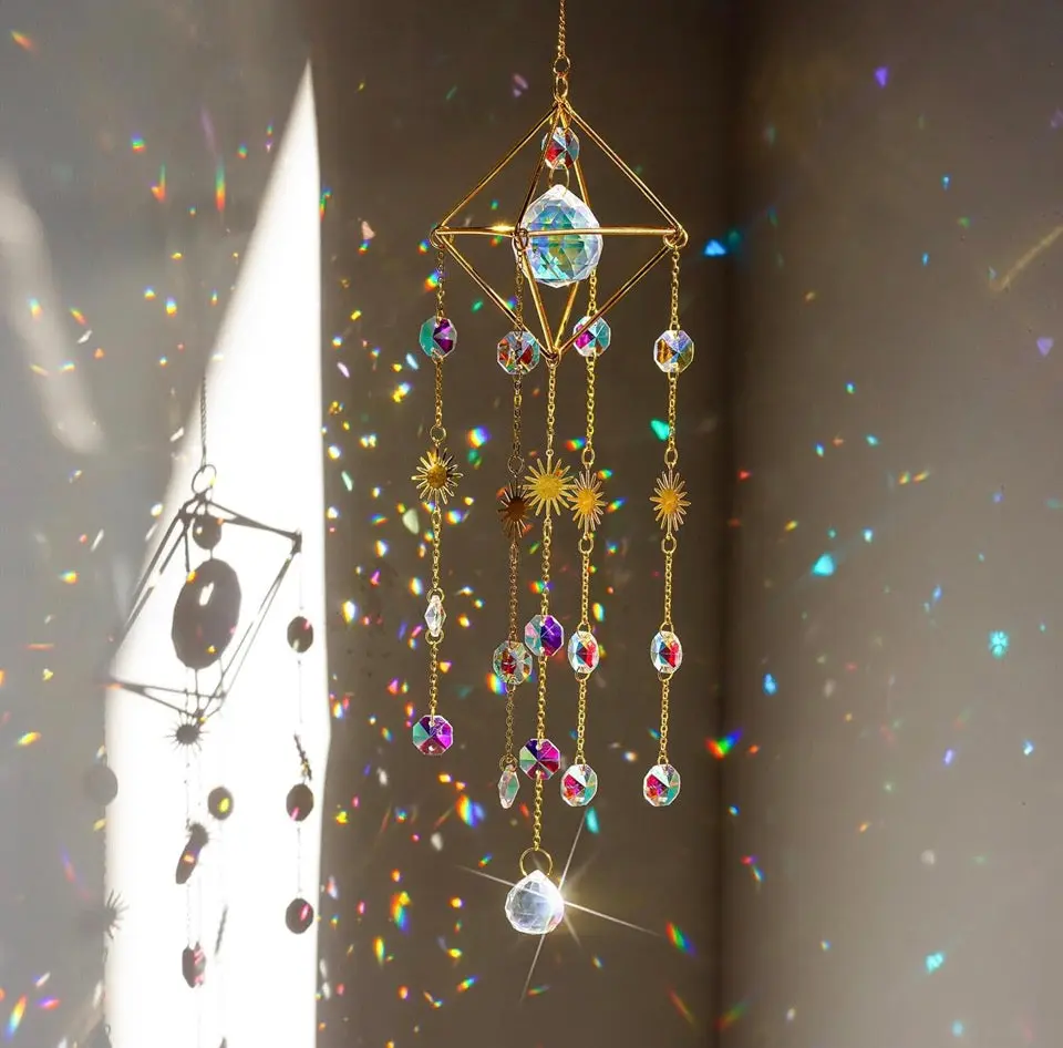 Small suns crystal sun catcher