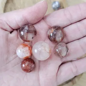 Fire Quartz Spheres