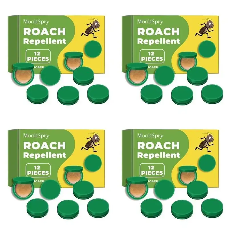 MoonSpry Roach Repellent, Domestic Dormitory Kitchen Powerful Cleaning Cockroach Exterminator Cockroach Gel Bait Pest Control Kit Rodent Repellent Pouches for Indoor & Outdoor Multi-Surface Microfiber Floor Mop roach killer indoor infestation and Trap moo