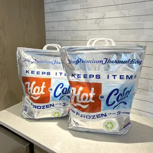 Pack of 2 Thermal Reusable Shopping Bags - Food Safe