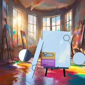 16x20 Alcotpanel Acrylic Canvas Board (Cotton Polyester) Extra Fine 513