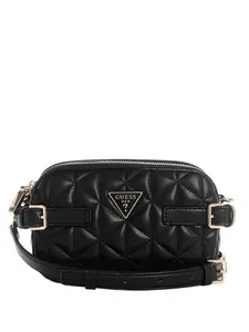GUESS Female Paisleigh Quilted Mini Camera Bag