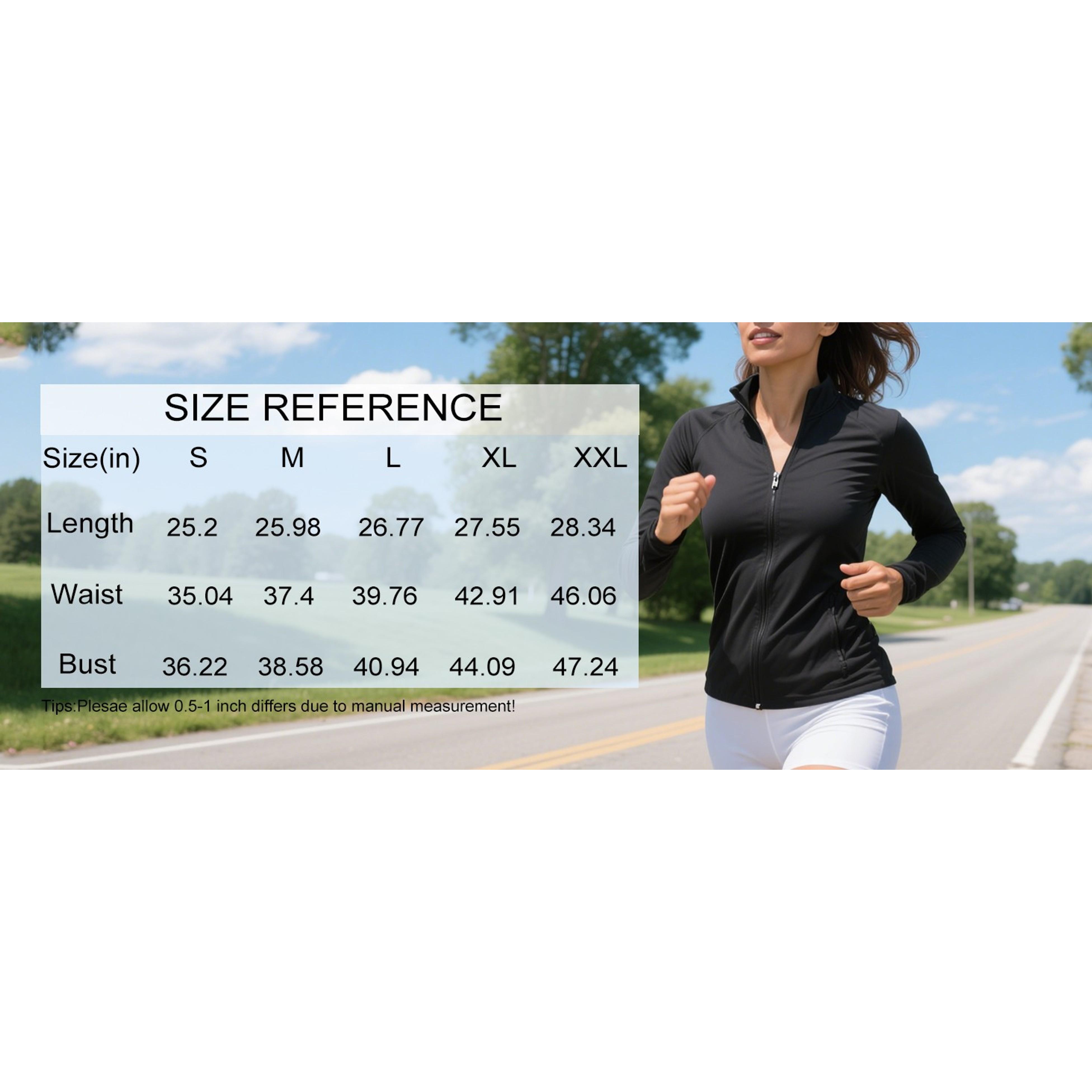 MAGCOMSEN Women's UPF 50+ Lightweight Athletic Jacket Sun Protection Full Zip Long Sleeve Shirts Hiking Outdoor Pockets Gift