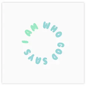 I Am Who God Says - Post-it® Note Pads