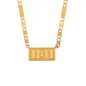 Lauren 11:11 Bar Necklace
