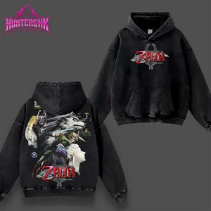 HuntersHK HuntersHK The Legend of Zelda: Twilight Princess v2 Hoodie 100% Premium Cotton Oversized Fit Pre-Washed Unisex Classic Top American Made