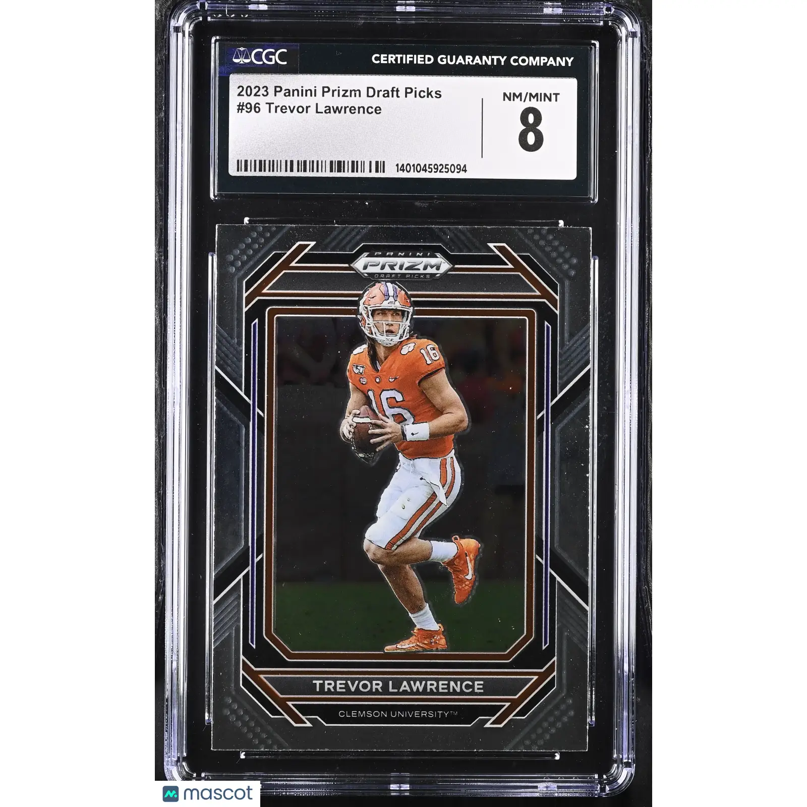 Trevor Lawrence CGC 2023 Prizm Draft Picks #96 Football 8